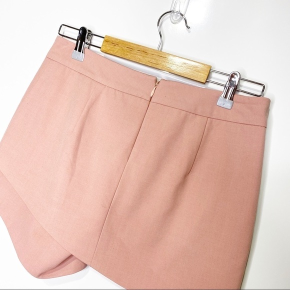Michelle Mason x Revolve Asymmetrical Blush Skort Skirt - Picture 7 of 15